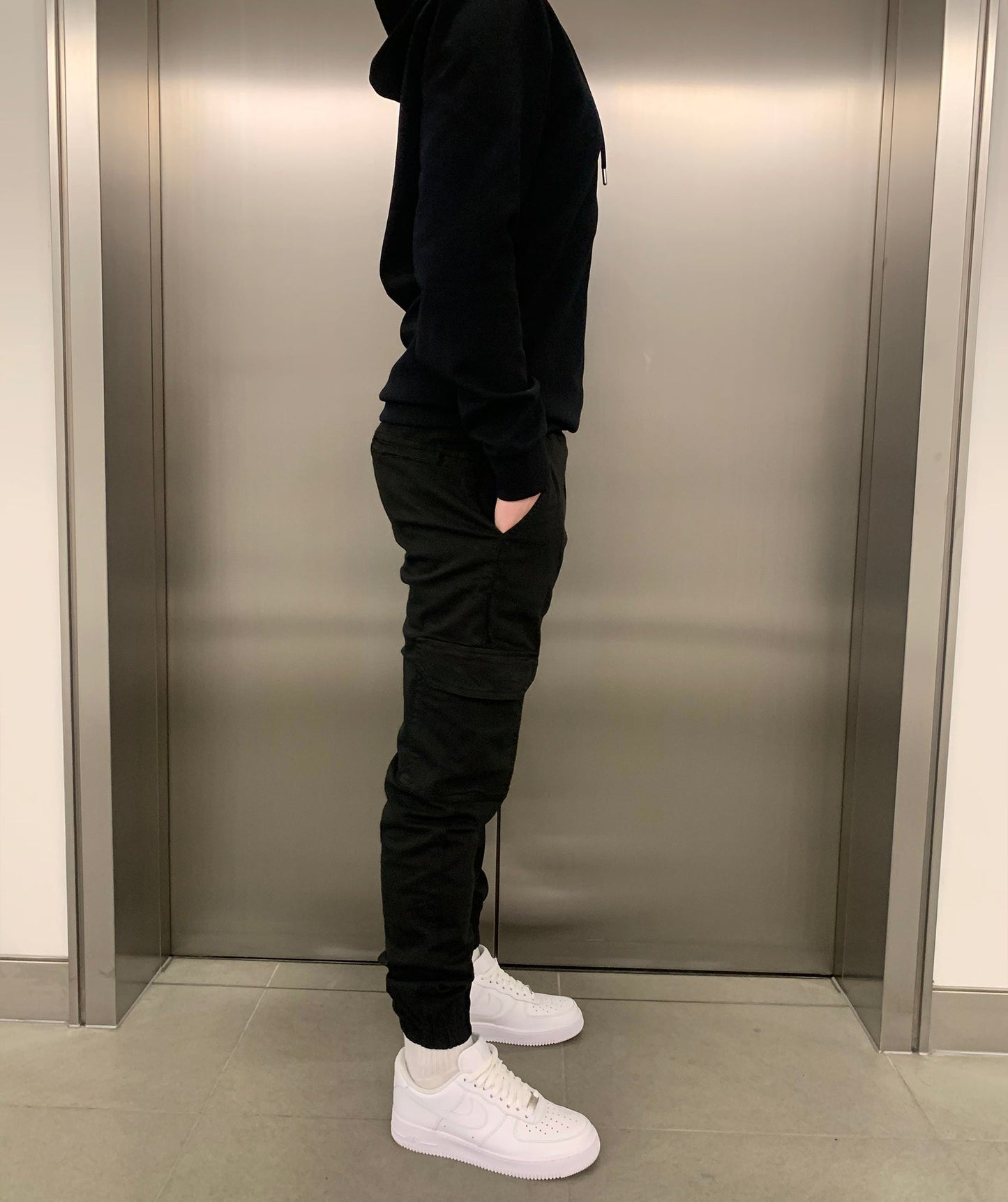 Maison-Lorie | PANTALON CARGO COUPE JOGGER