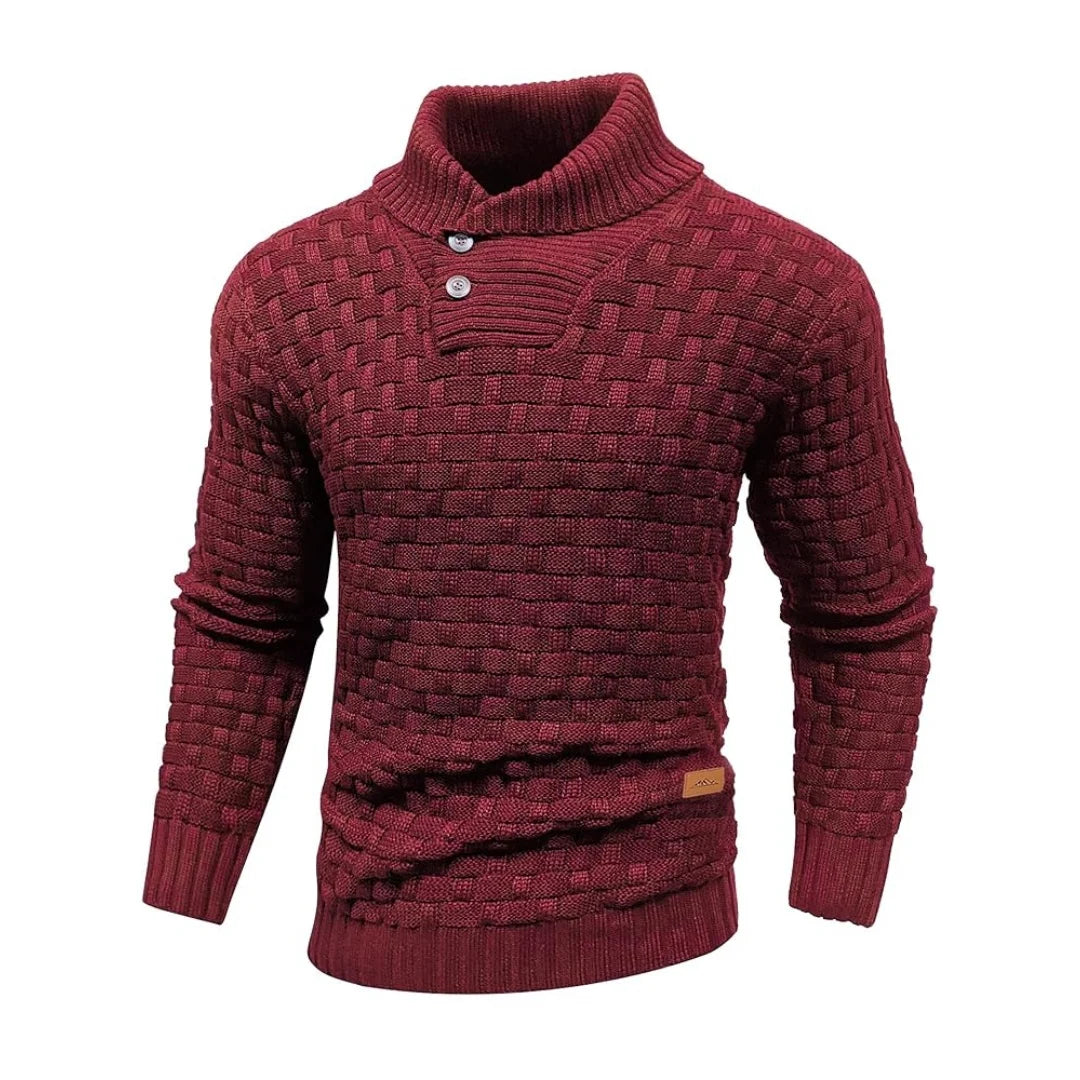 Sweat à capuche motif gaufré pour hommes